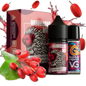 Marvellous Max Hedgehog Sweet Barberry 30мл (Барбарис) | Набір для самозaмісу
