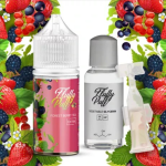 Fluffy Puff Forest Berry Tea 30мл (Ягідний Чай) | Набір для самозaмісу (сольовий нікотин)