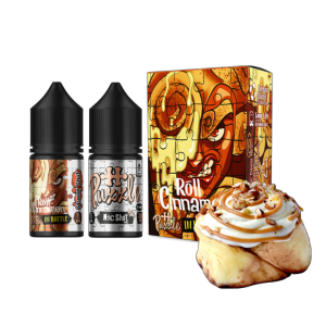 In Bottle Roll Cinnamon 30мл (Булочка з корицею) | Набір для самозaмісу (сольовий нікотин)