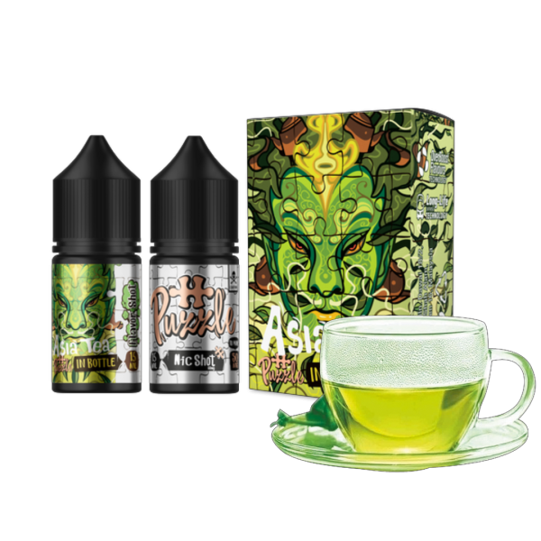 In Bottle Asia Tea 30мл (Зеленый Чай) | Набор для самозaмеса (солевой никотин)