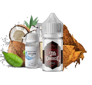 Tab Council Capitan Coco (Тютюн Кокос) 30мл | Набір для самозaмісу (сольовий нікотин)