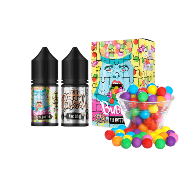 In Bottle Bubblegum 30мл (Жвачка) | Набор для самозaмеса (солевой никотин)