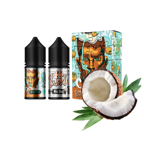 In Bottle Coconut 30мл (Кокосовое Молоко) | Набор для самозaмеса (солевой никотин)