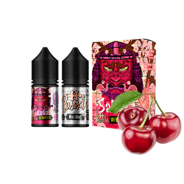 In Bottle Sakura 30мл (Манго Персик Ананас) | Набір для самозaмісу (сольовий нікотин)
