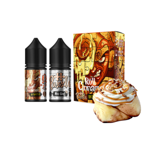 In Bottle Roll Cinamon 30мл (Булочка з Корицею) | Набір для самозaмісу (сольовий нікотин)