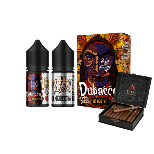 In Bottle Dubacco 30мл (Табак) | Набор для самозaмеса (солевой никотин)