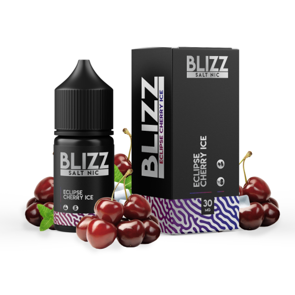 Blizz Eclipse Cherry Ice 30мл (Вишневая Жвачка с Холодком) | Солевая жидкость