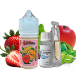 Yum Yum Star Манго Полуниця з Ментолом 30мл | Набір для самозaмісу (сольовий нікотин)