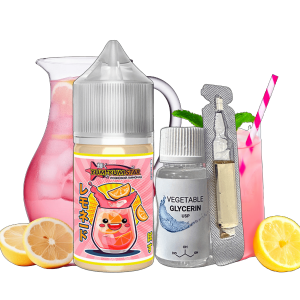 Yum Yum Star Розовый Лимонад 30мл | Набор для самозaмеса (солевой никотин)