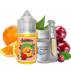 Yum Yum Star Апельсин Журавлина 30мл | Набір для самозaмісу (сольовий нікотин)