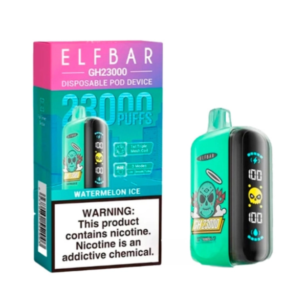Elf Bar 23000 Watermelon Ice (Арбуз Лёд) | Одноразовая электронная сигарета