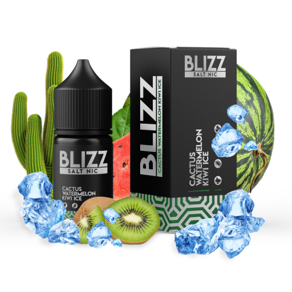 Blizz Cactus Watermelon Kiwi 30мл (Кактус Кавун Ківі) | Сольова рідина
