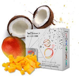 WES Silver Mango Coconut 30мл (Манго Кокос) | Набір для самозaмісу (сольовий нікотин)