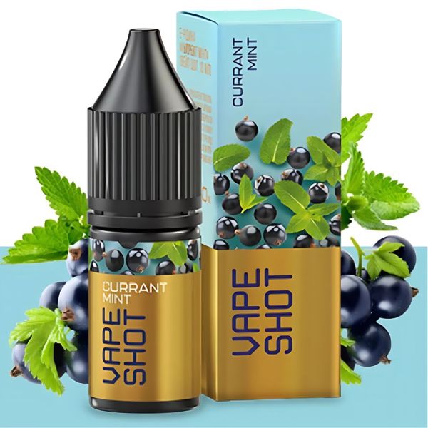 Vape Shot Currant Mint 10мл (Смородина М'ята) | Сольова рідина
