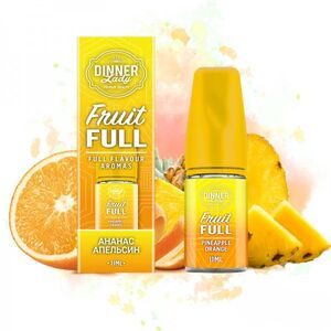 Dinner Lady Fruit Full Ананас Апельсин 30мл | Набор для самозaмеса (солевой никотин)