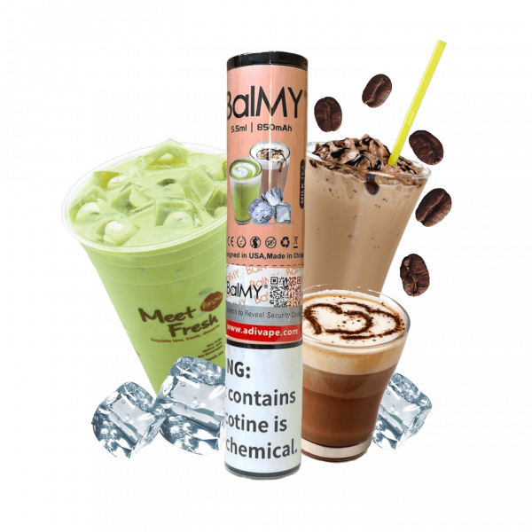 Balmy 1000 Milk Tea (Чай з молоком) | Одноразова електронна сигарета