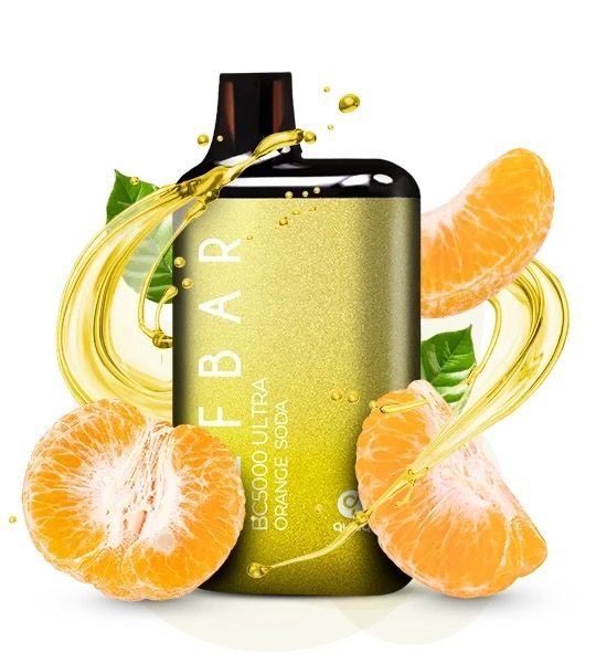 Elf Bar 5000 ULTRA Orange Soda (Апельсиновий напій) | Одноразова електронна сигарета