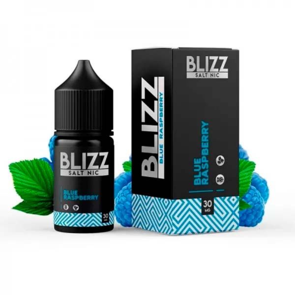 Blizz Blue Raspberry 30мл (Блакитна Малина) | Сольова рідина