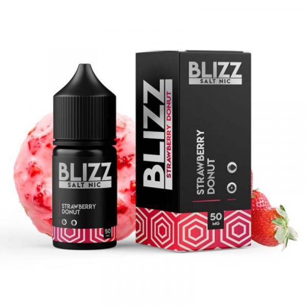 Blizz Strawberry Donut 30мл (Полуничний Пончик) | Сольова рідина
