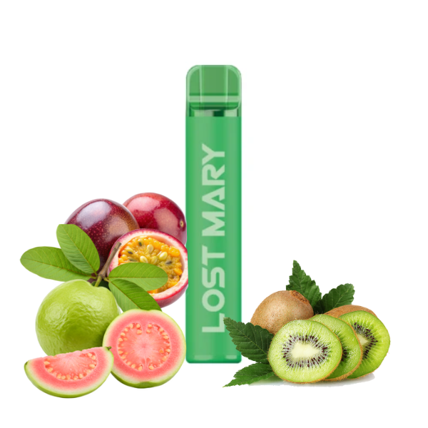 Lost Mary CM1500 PRO Kiwi Passion Fruit Guava (Ківі Маракуйя Гуава) | Одноразова електронна сигарета