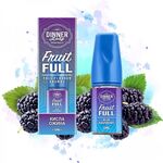 Dinner Lady Fruit Full Блакитна Малина 30мл | Набір для самозaмісу (сольовий нікотин)