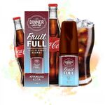 Dinner Lady Fruit Full Крижана Кола 30мл | Набір для самозaмісу (сольовий нікотин)