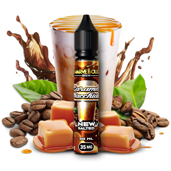 Marvellous Brew Caramel Machiato 30мл (Карамель Макиато) | Солевая жидкость