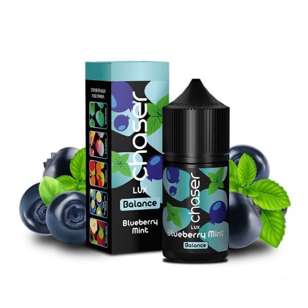 Chaser Lux Blueberry Mint 30мл (Чорниця М'ята) | Сольова рідина