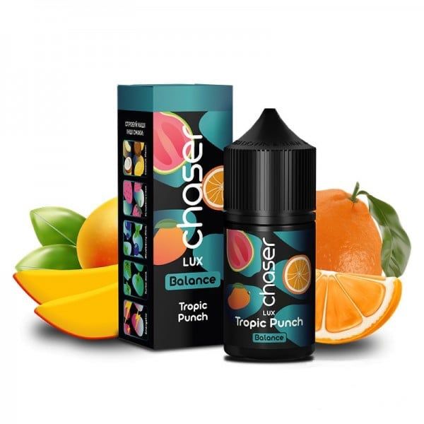 Chaser Lux Tropic Punch 30мл (Тропічний Пунш) | Сольова рідина