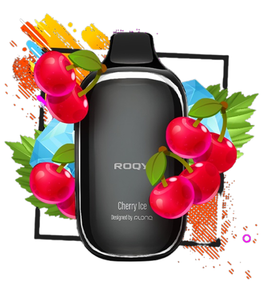 Flonq ROQY 40000 Cherry Icy (Вишня Лід) | Одноразова електронна сигарета