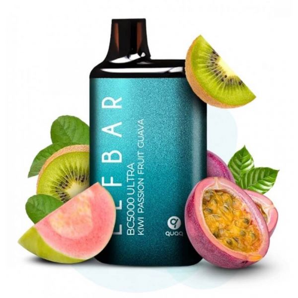 Elf Bar 5000 ULTRA Kiwi Passion Fruit Guava (Ківі Маракуя Гуава) | Одноразова електронна сигарета