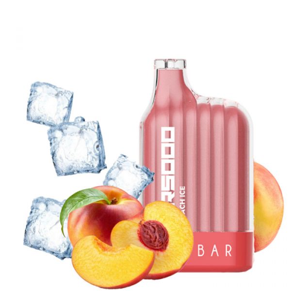 Elf Bar CR5000 Peach Ice (Холодний Персик) | Одноразова електронна сигарета