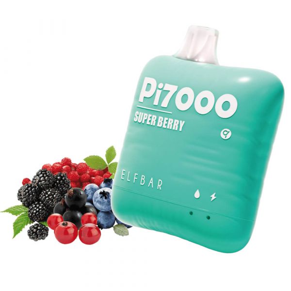 Elf Bar PI7000 Super Berry (Ягоды) | Одноразовая электронная сигарета