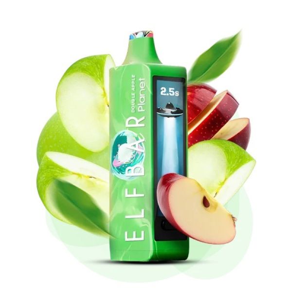 Elf Bar Planet 25000 Double Apple (Подвійне Яблуко) | Одноразова електронна сигарета