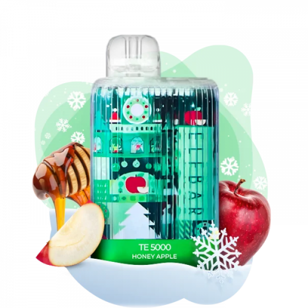 Elf Bar TE5000(Christmas) Honey Apple (Запечене яблуко) | Одноразова електронна сигарета