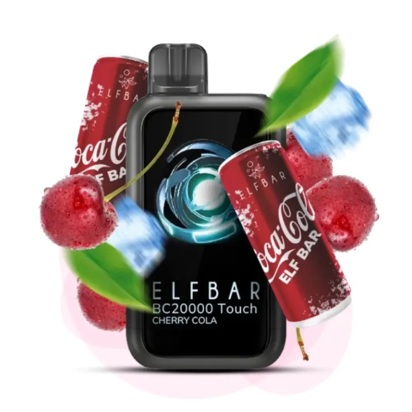 Elf Bar BC20000 Touch Cherry Cola (Вишня Кола) | Одноразова електронна сигарета