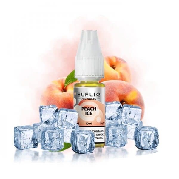 Elfliq Peach Ice 10мл (Персик Холодний) | Сольова рідина