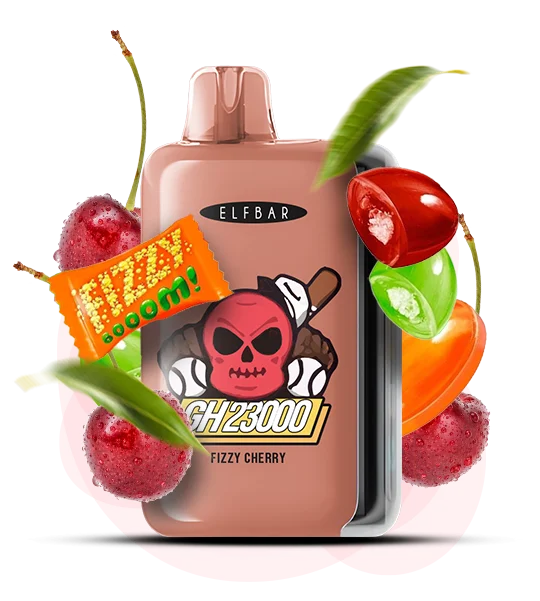 Elf Bar 23000 Fizzy Cherry (Вишня) | Одноразовая электронная сигарета