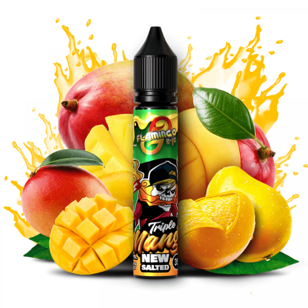 Flamingo New Salted Triple Mango 30мл (Тропический Микс) | Солевая жидкость