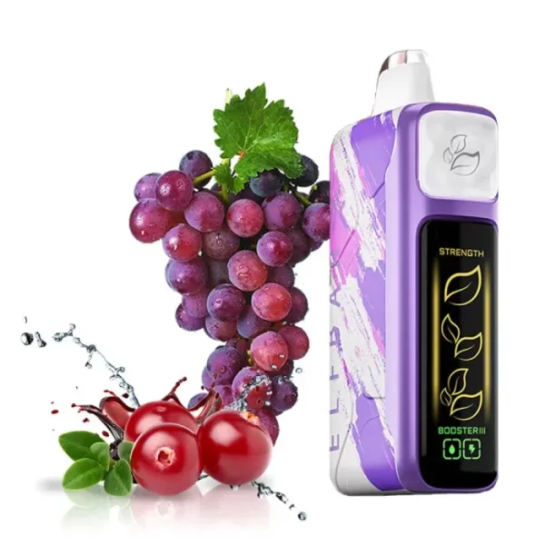 Elf Bar Nic King 30000 Grape Cranberry (Виноград Клюква) | Одноразовая электронная сигарета