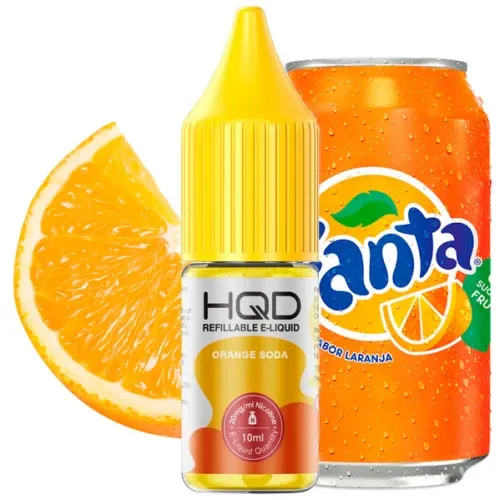 HQD LIQ Orange Soda 10мл (Фанта) | Сольова рідина