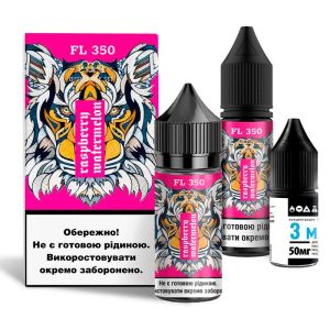 Flavorlab FL350 Raspberry Watermelon 30мл (Малина Кавун) | Набір для самозaмісу (сольовий нікотин)