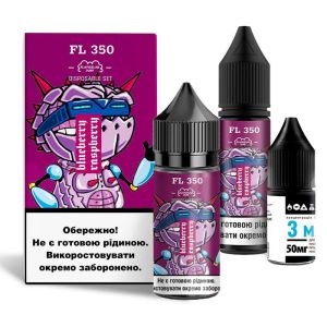Flavorlab FL350 Blueberry Raspberry 30мл (Чорниця Малина) | Набір для самозaмісу (сольовий нікотин)