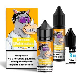 Flavorlab FL350 Banana Watermelon 30мл (Банан Кавун) | Набір для самозaмісу (сольовий нікотин)