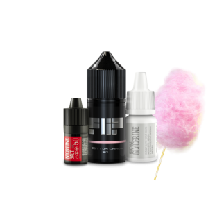 Flip Cotton Candy 30мл (Цукрова вата) | Набір для самозaмісу (сольовий нікотин)