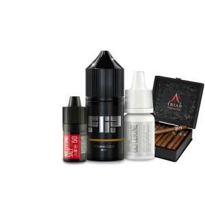 Flip Tobacco 30мл (Тютюн) | Набір для самозaмісу (сольовий нікотин)