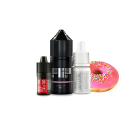 Flip Donut 30мл (Пончик Глазур) | Набір для самозaмісу (сольовий нікотин)