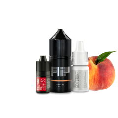 Flip Peach 30мл (Персик) | Набір для самозaмісу (сольовий нікотин)