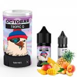 Octobar Tropic Q 30мл (Ананас Манго Персик) | Набір для самозaмісу (сольовий нікотин)