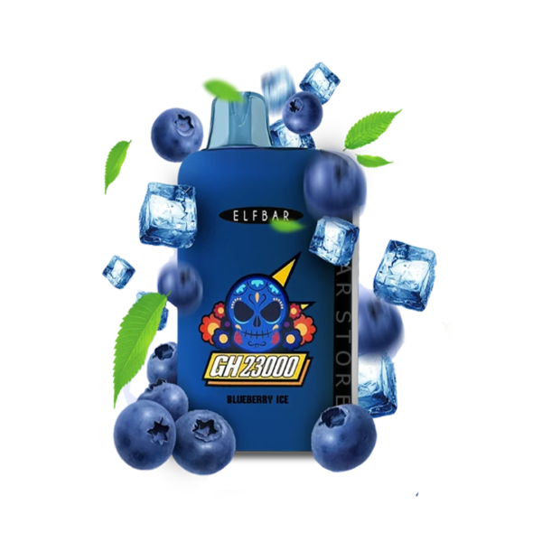 Elf Bar 23000 Blueberry Ice (Черника со Льдом) | Одноразовая электронная сигарета